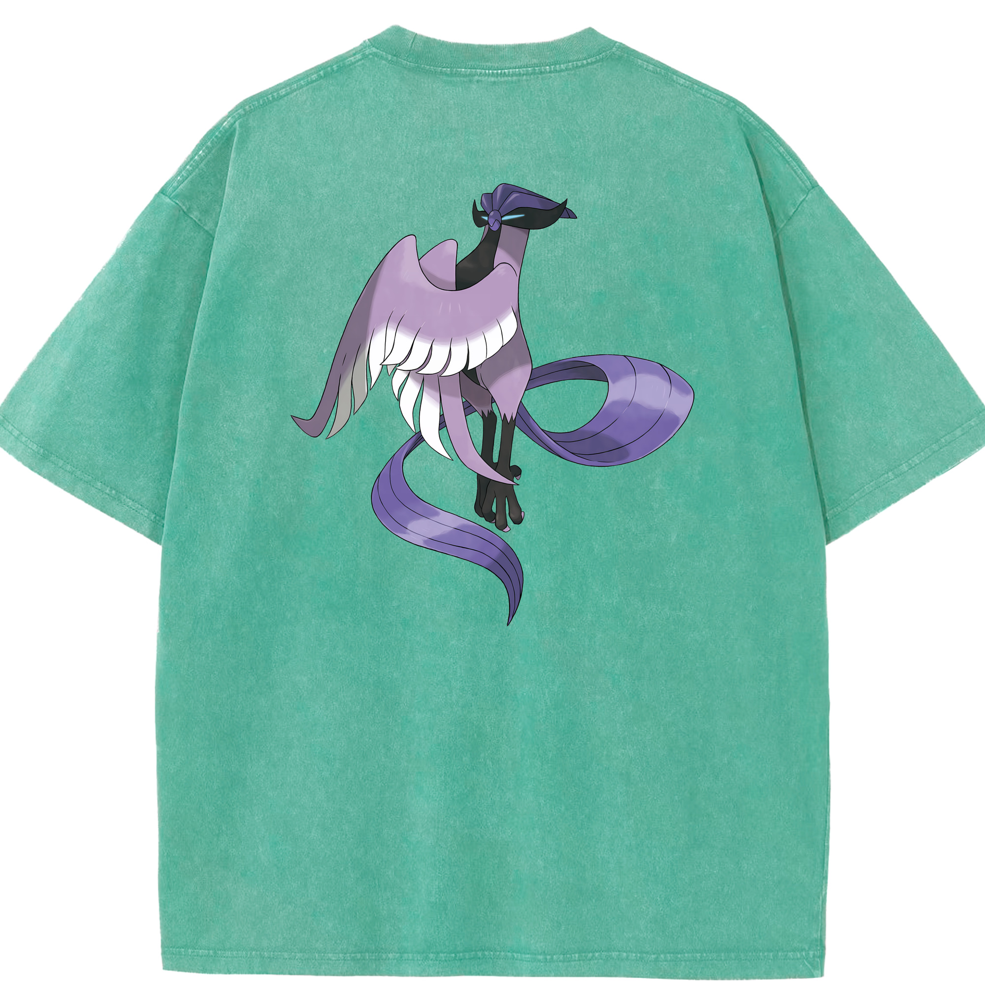 （画像用） ポケットモンスター Pokémon 綿100% ヴィンテージ風 半袖Tシャツ（背面プリント）